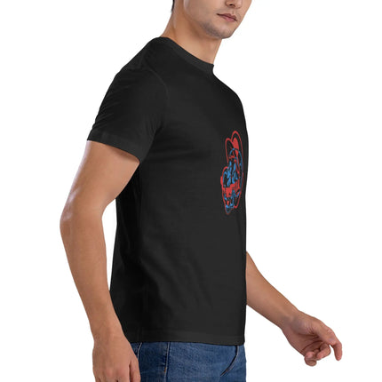 Funny Skull Mario  Men's Printed T-Shirt Unisex T shirtTshirt