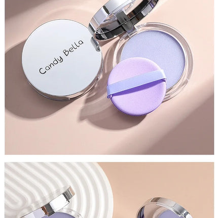1PC Candy Bella Violet Cream To Powder Skin-friendly Skin Natural Face Long Lasting Oil-controlling Contouring Powder Cosmetics