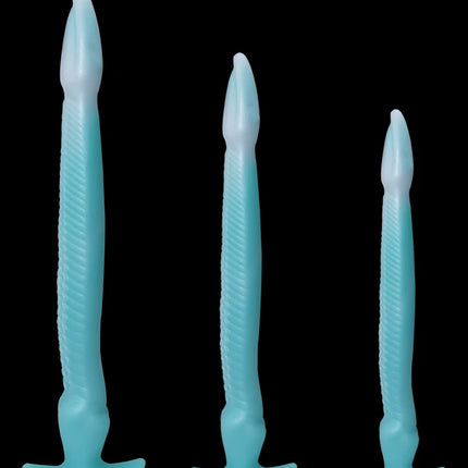 Eel Tentacle Anal Plug Super Long Anal Plug Soft Liquid Silicone Anal Dilator Women's Men's Anal Massage Adult Products