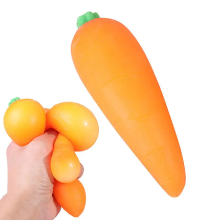 Artificial Pickled Cucumber Squishy Fidget Adult Slow Rebound Decompression Toy Carrots Bananas Soft Stress Relief Squeeze Toy