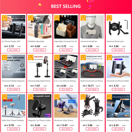 Adjustable Phone Tripod Stand Portable Foldable Desktop Holder 360 Rotatable Selfie Stick Live Streaming Stabilizer Compact