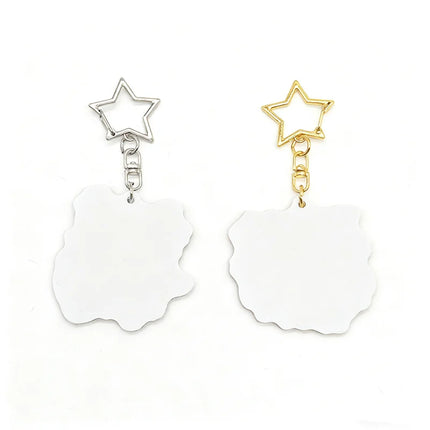 Anime Cookie Run Kingdom Cosplay Key Chain Cartoon Character Backpack Pendant Acrylic Keychain jewelry Accessories