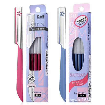 3/5pcs Women Face Care Razors Eyebrow Epilator Makeup Shaver Knife Eyebrow Hair Removal Steel Blade Facial Eyebrow Razor Trimmer