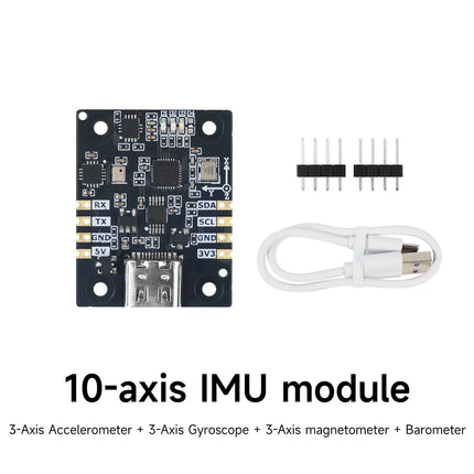 Yahboom IMU Sensor Module ARHS High-precision 6-axis/9-axis/10-axis Optional Support ROS1 ROS2 for ROS Robot Raspebrry Pi Jetson
