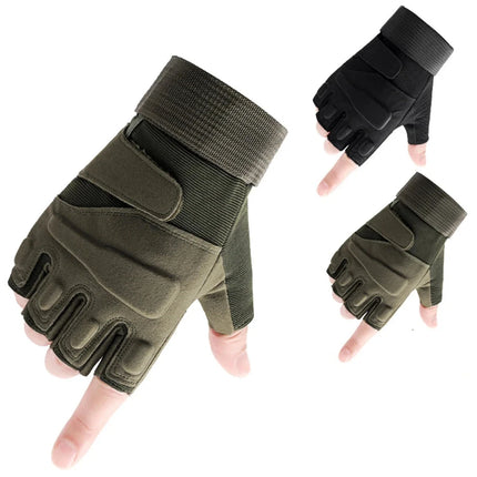 Half Finger Men's Gloves Outdoor Tactical Gloves Sports Shooting Hunting RIDE Motorcycle Cycling Gloves Mountaineering gloves