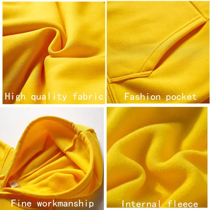 New Fashion Men's Women's Hoodies Spring Autumn Winter Casual Hoodies Sweatshirts Men Tops Solid Color Hoodie Sweatshirt Male