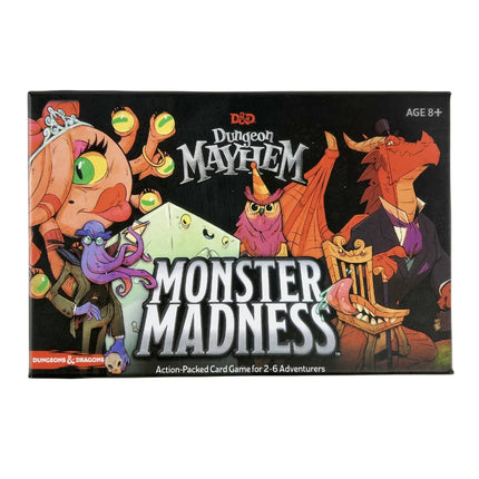 Dungeon Mayhem Board Games Cards Monster Madness Card Deck English Version Gift Wholesale