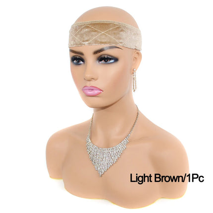 Velvet Wig Grips Headband Adjustable Grip Headbands For Lace Frontal Wigs Non-slip Soft Velvet Wig Grips Headband To Hold Wig