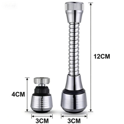 360 Degree Rotating Kitchen Faucet Sprayer Head, Water Saving Faucet Filter , Stainless Steel Universal Adapter Nozzle