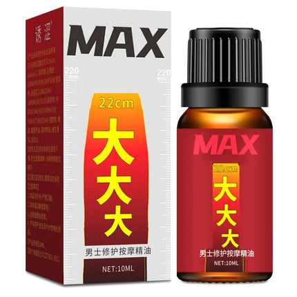 Men Thickening Dick Enlargement Penis Enlarge Delay Ejaculation Maca Massage Oil Man Big Cock Dick Growth Increase Liquid 10ml