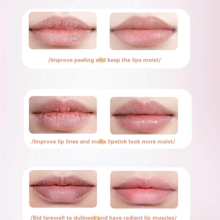 Herorange Nude Tinted Lip Balm Moisturizing Anti-Drying Autumn and Winter Lip Care Lightens Lip Lines Color-Changing Lip Balm