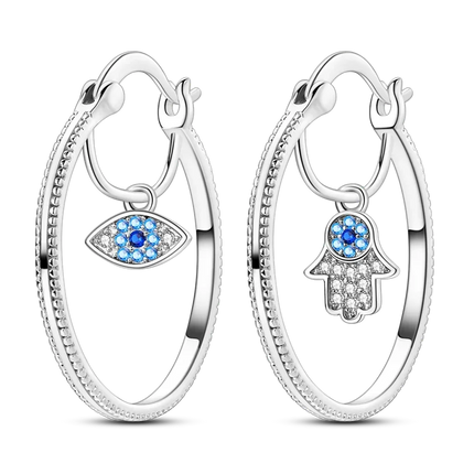 925 Sterling Silver Earrings Women 2025 Jewelry Hoop Ear Studs Sparkling Pave Earring Wedding Gift For Anniversary