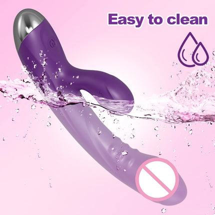 10 Modes Rabbit Vagina Vibrator for Women G-Spot Vibrator Clitoris Stimulator Female Masturbation Adult Goods Sex Toy for Women