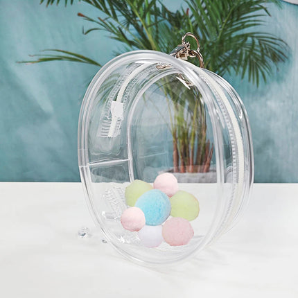 2023 Plush Doll Storage Pouch Transparent Mystery Box Storage Fashion Thicken Keychain Bag Classic Cute Doll Bag Keychain Wallet
