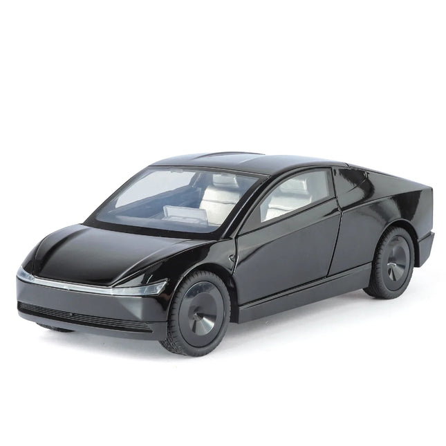 1:24 Cybercab Robotaxi Alloy Metal Diecast Model Car Sound & Light Pull Back Collection Hobby Birthday Gift With Boyfriend Boys