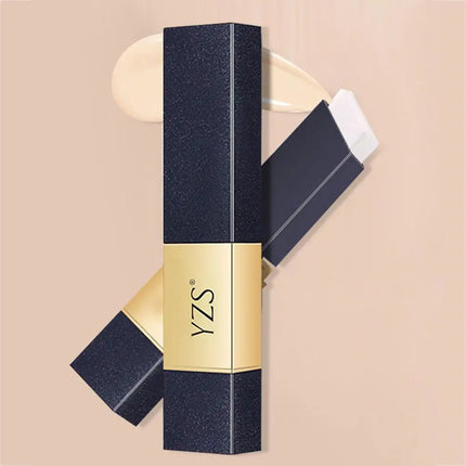 Double Ended Foundation Stick Concealer High Coverage For Blemishes Acne Scars Dual Ended Makeup Stick Lightweight Natural Look