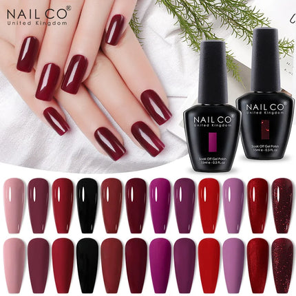 NAILCO Gel Nail Polish 15ml Hema TPO Free Nail Art Vernis Semi Permanent UV Gel Polish Nail Manicure Nail Varnish Ongle Top Coat