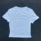 white short sleeves / S