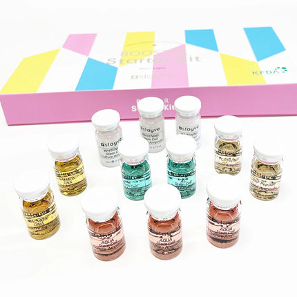 8ml Stayve BB Cream Hyaluronic Acid Facial Glow Serum Ampoule Essence Peptide Moisturizing Foundation Skin Rejuvenation Care