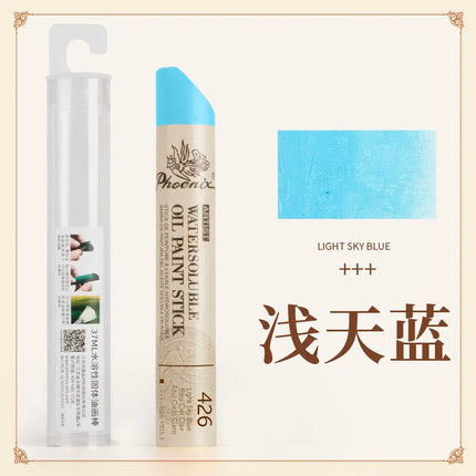 1pc Phoenix Extra Large Solid Oil Pastels Jumbo 37ML Water-Soluble,Portable for Sketch Graffiti, Art Supplies Oil Canvas Boards