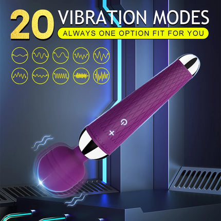 10 Speeds Powerful AV Magic Wand Clitoris Sex Toys for Women G spot Vibrator Massager Adult Sex Product