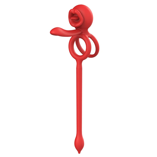 Vibrating Cock Ring App Control Penis Ring Vibrator with Vibrating Butt Plug 9 Vibration Modes Couples Sex Toy Clit Stimulator