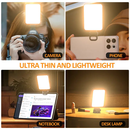 Smartphone Magsafe Selfie Flip Light Mini Vlog Fill Light Dimmable Portable Cube Video Light for iPhone 12/13/14/15/16