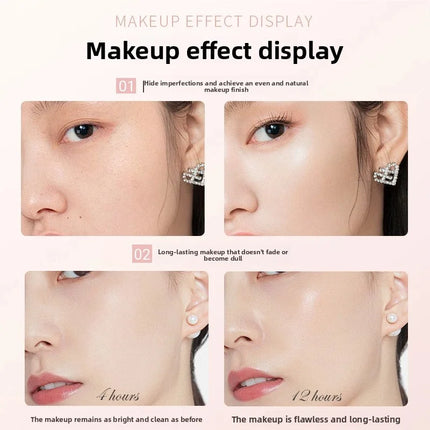 Double Ended Foundation Stick Long-lasting Non-tarnishing Effect Eraser Foundation Make-up Stick Foundation Makeup Concealer