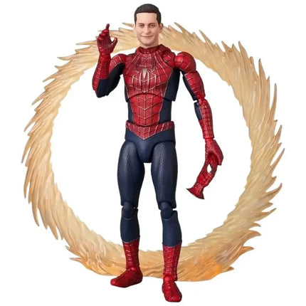 New Hot Mafex No.241 Spider Man Toby Maguire Heroes Have No Return Friendly Neighborhood Action Figure Model Toys Collectible