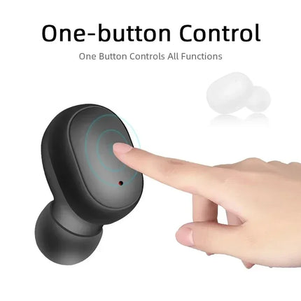 A6S TWS Original Headset Wireless Earphones Bluetooth Headphones Sport Stereo Bluetooth Earbuds for Xiaomi Samsung Huawei iPhone