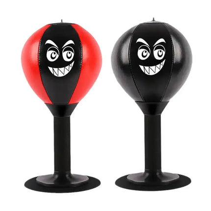 Desktop Punching Bag Stress Relief with Suction Cup for Office Table Counters Desk Boxing Punch Ball Funny Boxing Bag for Wall
