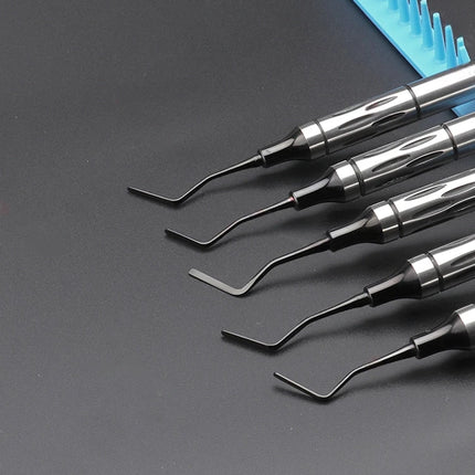 Dental Resin Filling & Shaping Tool Set, Composite Restoration Instrument with Carver, Polisher & Placement Kit.