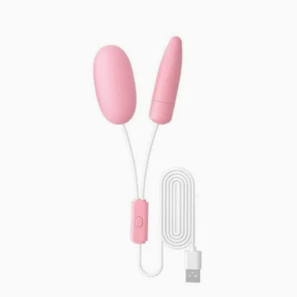 Body Safe Silicone Clitoral Sucker – 2 in 1 Air Pulse G Spot Vibrator for Women, Rechargeable Adult Sex Toy with 10 Speeds