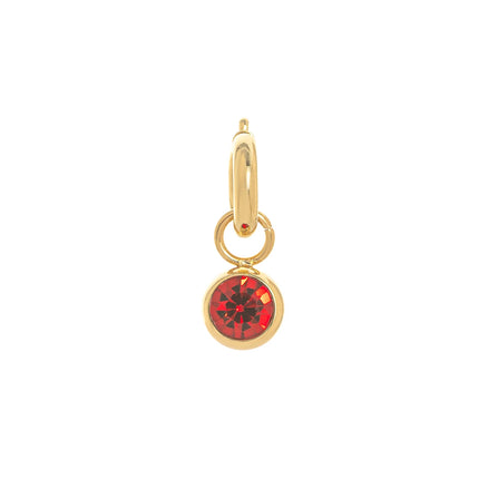 Minimalist Twelve Birthday Stone Light Luxury High Praise Palm Moon Tai Chi Planet Pendant Gold Plated Color Preserved