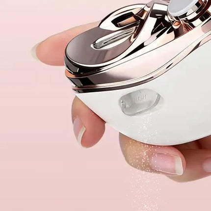 Electric Nail Clipper Grinding and Polishing with Light Automatic Nail Trimmer Rechargeable Nail Cutter Manicure for Baby Adult
