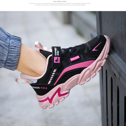 Kids Girls Shoes Running School Casual Sports Breathable Non-slip Sneakers Basketball Children Outdoor Walking Tennis All Season