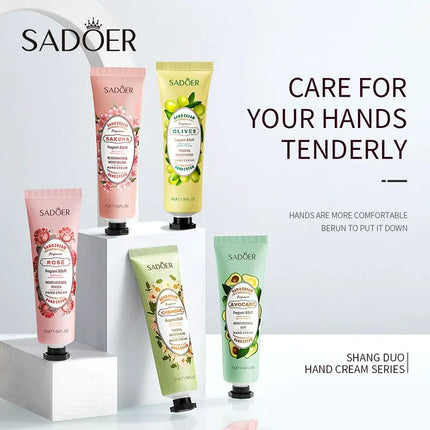 5/10PC Hand Cream Moisturizing Repair Hand Care 30g Anti Dry Hand Lotion Anti-crack Fruity Floral Fragrance Smooth HydratingSkin