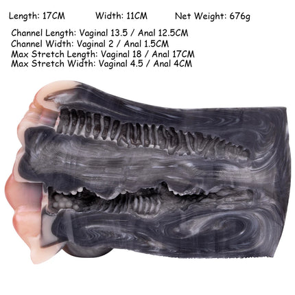 NNSX Lifelike Tiger Butt Soft Silicone Male Masturbator Pocket Pussy Onahole Artificial Vagina Stroker Sex Toys For Men 18+