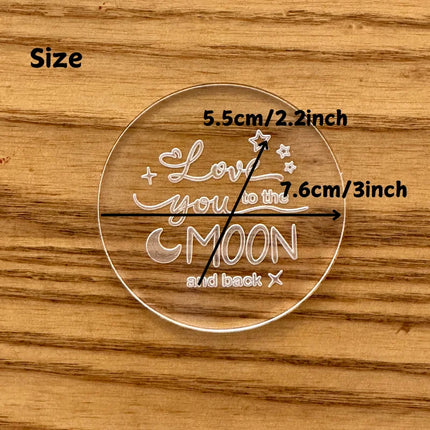 Baby Birthday Party  Acrylic Cookie Emboss, Baby Boy Baby Girl Cookie Stamp, Wild One Fondant Mold Cake Mould Baking Tool
