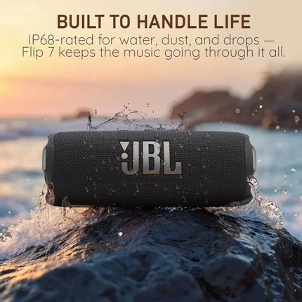 JBL Flip 7 Portable Bluetooth Speaker Dustproof Wireless IP67 Waterproof Stereo Deep Bass PartyBoost Flip7 Long Playtime Outdoor