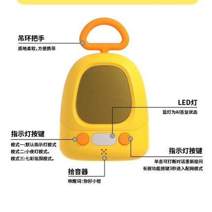 Xiaozhi Smart  Ai Intelligent Voice Robot Learning Assistant Answering Questions Chatting Ai Interactive Robot Early Educational