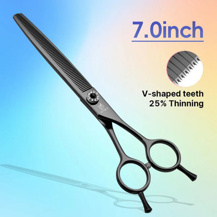 Fenice 6.5/7.0 inch JP440C pet scissors dog grooming scissors thinning scissors shears for animal hair tijeras peluquería canina