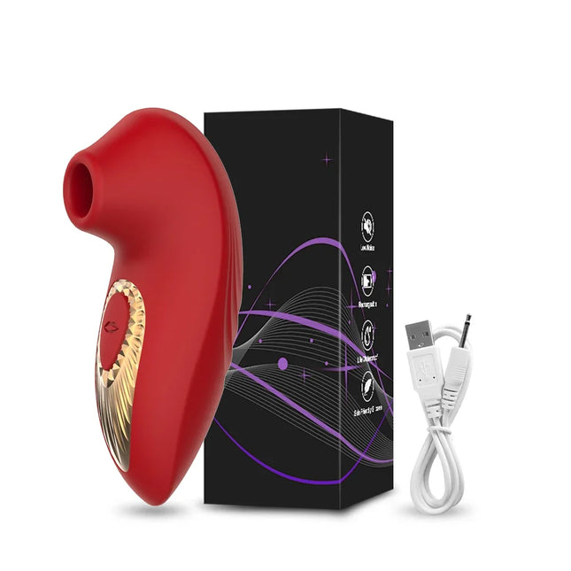 10 Powerful Clit Sucker Vibrator for Women Sucking Clitoris Vacuum Stimulator Nipple Vibrating Female Sex Toy for Adults 18+