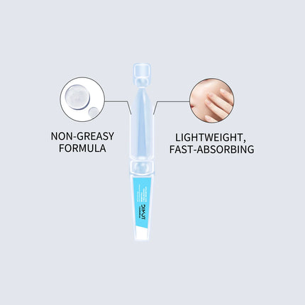 3% Hyaluronic Acid & Fullerenes Serum 30Vials - Deep Hydration for Skin Plumping, Radiance & Lines Appearance Care.