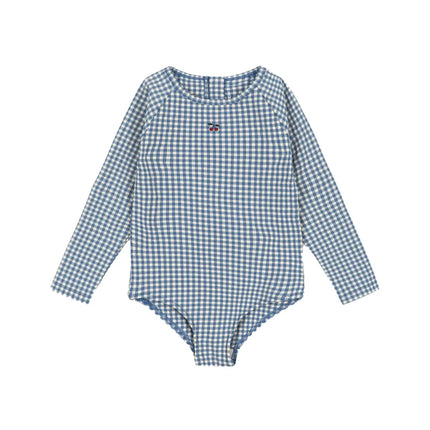 Children's Set 2026 New Spring Summer KS Girls' Split Swimsuit Baby Girl Printed Fashionable One-piece Swimsuit