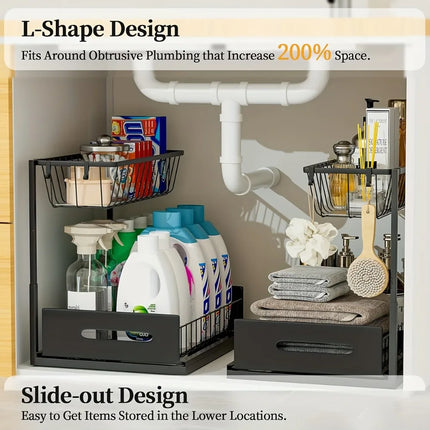 Under Sink Organizer / Organisateur Sous-Évier