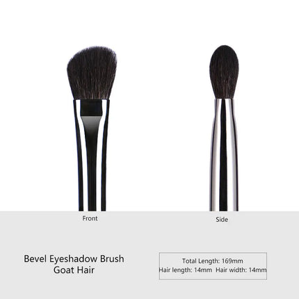 1pc High end Animal Hair Detail Eyeshadow Makeup brushes Highlight Make up brushes Eye Shadow Conceal Ebony Handle pencil beauty
