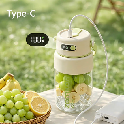 1000ML Portable Electric Juicer Blender USB Fruit Mixers Fruit Smoothies Machine Multifunctional Mixer Juice Maker