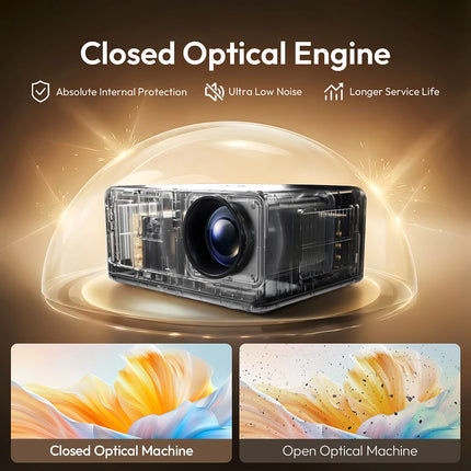 BYINTEK U14 Pro Android 11 Projector Native 1080P 1500 Lumens 4K Auto Focus 2G+32G MEMC HDR10 24W Speaker Enclosed Engine Beamer