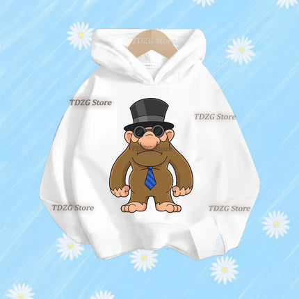 Funny Italian Brainrot Warm Children's Hoodies Cartoon Tung Tungtung Sahur Cappuccino Assassin Girls Boys Kids Hooded Sweatshirt